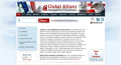 Desktop Screenshot of globalallianz.org